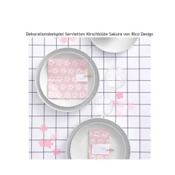 Discount Papierservietten Kirschblüte rosa Servietten