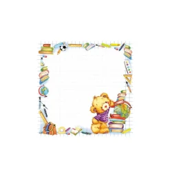 Sale Papierservietten Schulstart Cute back to School Kinder Einschulung