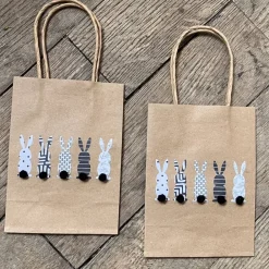 New Papiertüten mit Osterhasenmotiv Geschenkverpackungen