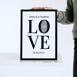 Hochzeitsgeschenke|QrCode-Galerie Partnergeschenk | Personalisiertes QrCode Bild | Geschenk Brautpaar | Hochzeit Jubiläum