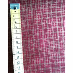 Clearance Patchworkstoff  - Rot - brauner Stoff mit Goldgitter Hoffman Fabrics Weihnachtsstoffe