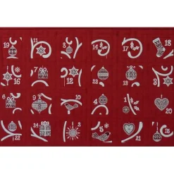 Discount Patchworkstoff Adventskalender Scanti von Makower UK Adventskalender