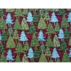 Weihnachtsstoffe|Patchwork und mehr Patchworkstoff Makower UK Yuletide Trees von The Henley Studio - Makower UK