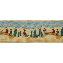 Weihnachtsstoffe|Patchwork und mehr Patchworkstoff Panel von Stof Quilters Christmas Village