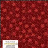 Weihnachtsstoffe|Design in Stoff Patchworkstoff Star Springle, roter Quiltstoff mit kleinen Herzen, Sternchen und Pünktchen.