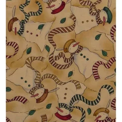 Patchworkstoff Stof Quilters x-Mas lustige Schneemänner Weihnachtsstoffe