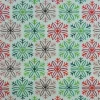 Sale Patchworkstoff Tante Ema kleine grüne, rote und braune Kristalle Weihnachtsstoffe