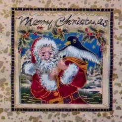 Discount Patchworkstoff The Spirit of Christmas Labels Weihnachtsstoffe