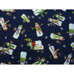 Online Patchworkstoff von Makower UK Novelty Snowmen 1123 Weihnachtsstoffe