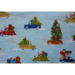 Weihnachtsstoffe|Patchwork und mehr Patchworkstoff von Makower UK Wonderland Cars 1462