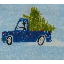 Weihnachtsstoffe|Patchwork und mehr Patchworkstoff von Makower UK Wonderland Cars 1462