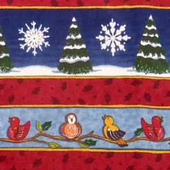 Hot Patchworkstoff Weihnachten Bordürenstoff Let it Snow Weihnachtsstoffe