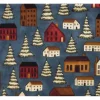 Weihnachtsstoffe|Patchwork und mehr Patchworkstoff Weihnachten Dashing Through the Snow - Winterdorf