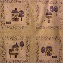 Online Patchworkstoff Weihnachten The Home of Christmas MCS 11-18 Weihnachtsstoffe