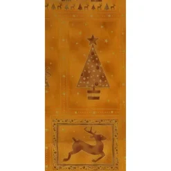 Best Patchworkstoff Weihnachtspanel Magic Moments of Christmas gold Weihnachtsstoffe