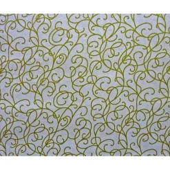 Patchworkstoff  Weihnachtsstoff mit goldenen Kringeln auf hellem Hintergrund Weihnachtsstoffe