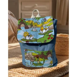 Best Personalisierbarer Kindergartenrucksack - Biene Maja personalisierbar mit Namen - Rucksack in Wunschfarbe aus Canvas Kinder Kinderrucksack