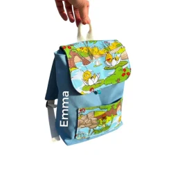 Best Personalisierbarer Kindergartenrucksack - Biene Maja personalisierbar mit Namen - Rucksack in Wunschfarbe aus Canvas Kinder Kinderrucksack