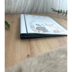 Sale personalisierbares Fotoalbum zur Aufbewahrung von Klassenfotos im Kunststoff Hardcover, mit 20 dokumentenechten Folien Kinder Einschulung
