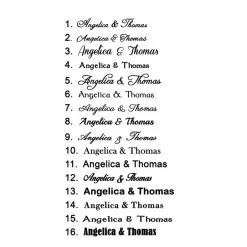 New Personalisierbares Hochzeitsgästebuch – Hochzeitsbaum Leinwand als Erinnerung Hochzeitsgästebuch