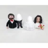 Gastgeschenke|MRWolldesign Personalisierte Eierbecher & Eierwärmer Brautpaar – Handgemachtes Hochzeitsgeschenk Unikat