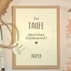 Geldgeschenke|Fancy CraftHacks Personalisierte Geschenkbox als Taufgeschenk für Jungen und Mädchen | Geldgeschenk zur Taufe