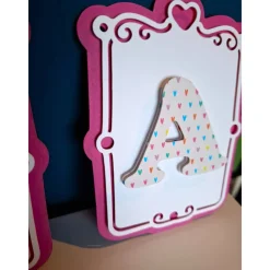 Clearance Personalisierte Girlande/Kinderzimmer Dekoration/Taufe/Geburtstag/Kommunion Dekoration