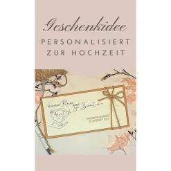 Clearance Personalisierte Hochzeitskarte für Reiseliebhaber – Geldgeschenk & Gutschein stilvoll verpacken Hochzeitsgeschenke