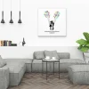 Hochzeitsgästebuch|MADYES Personalisierte Hochzeitsgästebuch Leinwand – Fingerabdruck Wedding Tree mit Namen – Unvergessliches Hochzeitsgeschenk 5