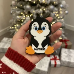 Best Personalisierte Weihnachtsbaum Dekoration mit Namen | Weihnachten Ornament | Weihnachtsanhänger | Weihnachtskugel | Name Baumschmuck Personalisierbar