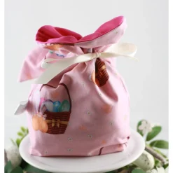 New Personalisierter Geschenkbeutel für Ostern für Erwachsene „Ei feel good“ - Rosa Geschenkverpackungen