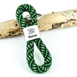 Geschenke|UKo-Art Personalisierter Schlüsselanhänger Konfirmation mit Fischen, Name & Psalm – Geschenk zur Firmung, Kommunion, Jugendweihe