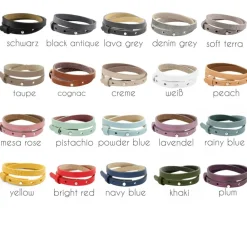personalisiertes Armband, Kommunion, Firmung, Taufe, Konfirmation, Geburtstag, Einschulung, Lederarmband mit Wunschnamen ichthys Schmuck