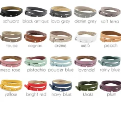 Schmuck|Miss Rose personalisiertes Armband, Kommunion, Firmung, Taufe, Konfirmation, Geburtstag, Einschulung, Lederarmband mit Wunschnamen ichthys