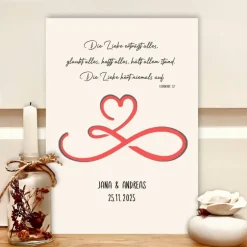 Best Personalisiertes Erinnerungsstück zur Hochzeit Geldgeschenk mit Trauspruch 