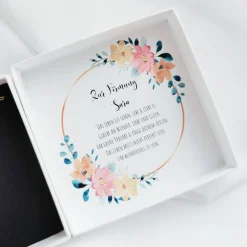 Sale Personalisiertes Firmung Geschenk Mädchen – Armband mit personalisierter Geschenkbox Schmuck