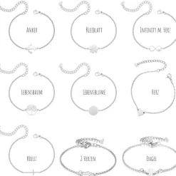 Sale Personalisiertes Firmung Geschenk Mädchen – Armband mit personalisierter Geschenkbox Schmuck