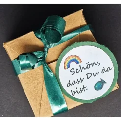 Best Personalisiertes Gastgeschenk zur Kommunion & Konfirmation – Teelicht mit Botschaft, Glashalter & Geschenkbox Gastgeschenke