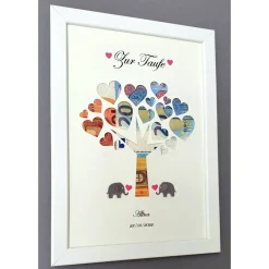 Sale Personalisiertes Geldgeschenk zur Taufe, Taufgeschenk Mädchen, Geschenk zur Taufe ,Geschenk personalisiert ,Taufbaum Geldgeschenke