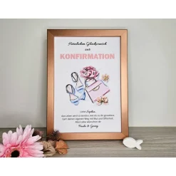 Discount personalisiertes Geldgeschenk zur Konfirmation, Kommunion, Jugendweihe - Motiv Beauty Geldgeschenke