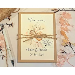 Sale Personalisiertes Geldgeschenk zur Hochzeit – Vintage Hochzeitsgeschenk mit Rosen & Geschenkbox Geldgeschenke