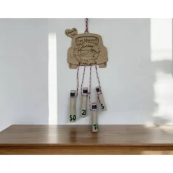 Clearance Personalisiertes Hochzeitsauto aus Holz – Geldgeschenk mit Namen & Datum | Kreatives Hochzeitsgeschenk Mr & Mrs. Hochzeitsgeschenke