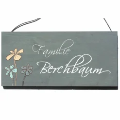 Best Personalisiertes Holztürschild Familie – Handgemachtes Namensschild aus Holz, wetterfest, Geschenk zur Geburt, individuelles Familiengeschenk mit Name, einzigartiges Holzschild Geschenke