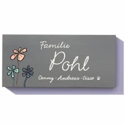 Best Personalisiertes Holztürschild Familie – Handgemachtes Namensschild aus Holz, wetterfest, Geschenk zur Geburt, individuelles Familiengeschenk mit Name, einzigartiges Holzschild Geschenke