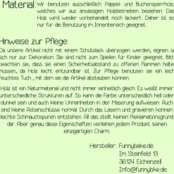 Personalisiertes Kreuz aus Holz zur Kommunion Pate Geschenk Handarbeit Wanddeko Tischdeko Geschenke