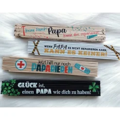 Outlet Personalisiertes Papa Meterstab – Dein individuelles Geschenk zum Reparieren & Werkeln – Vatertag & Handwerker Geschenk Geschenke