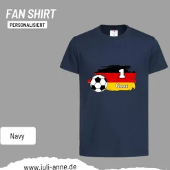 Best Personalisiertes Shirt Fußball EM Europameisterschaft Deutschland Wunschzahl & Name Kinder Dekoration