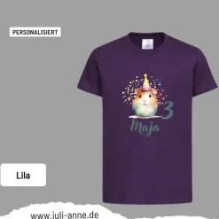 Clearance Personalisiertes Shirt GEBURTSTAG Zahl & Name personalisiert Meerschweinchen 1 Kinder Dekoration