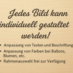 Outlet Personalisiertes Steinbild mit Trockenblumen als Geschenk zum Lehrerabschied – Unikat STB-55 Kinder Danksagungskarten