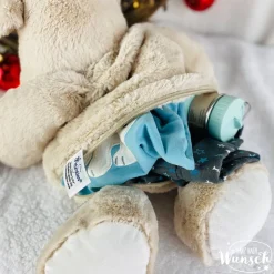 Sale Personalisiertes Stofftier mit Tasche | Rentier Kuscheltier mit Namen | Weihnachtsgeschenk für Kinder | Geschenk zu Weih Weihnachtsgeschenke